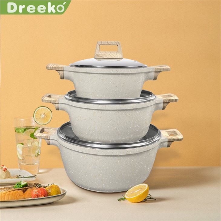 Aluminium Casserole With Glass Lid