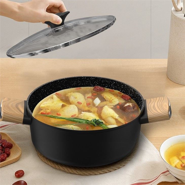 Aluminium Sauce Cooking Pan