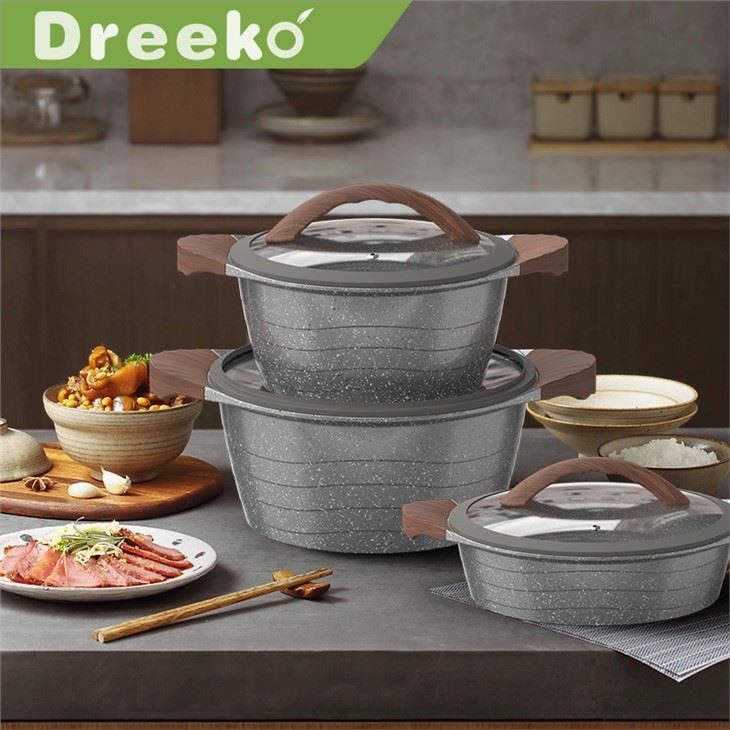 Alumínium készlet fogantyúval