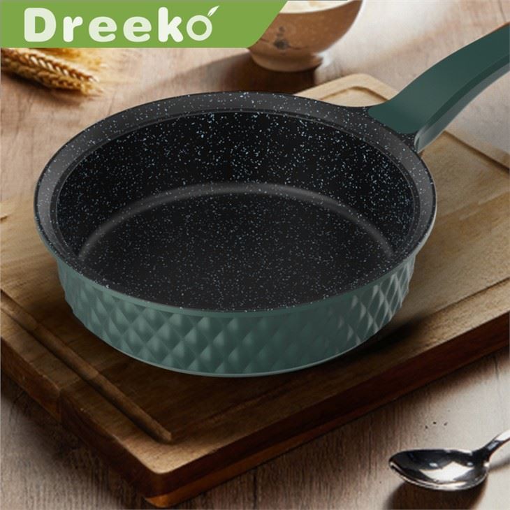 Zöld tapadásmentes serpenyő