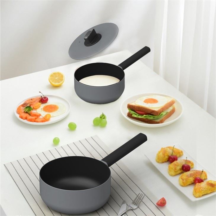 Grey Aluminium Milk Pan