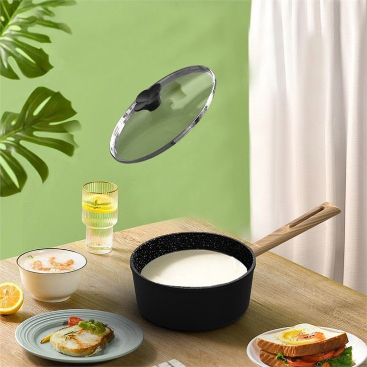 Nonstick Casserole With Long Handle