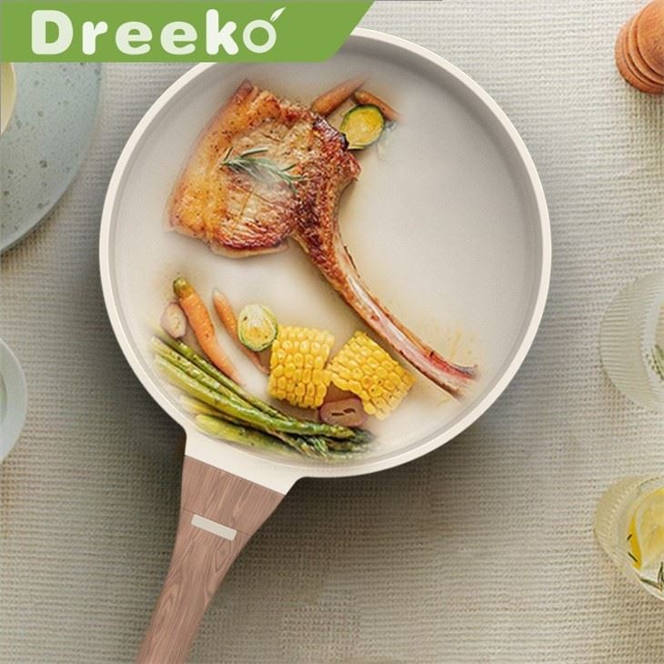 Tapadásmentes fehér serpenyős edény