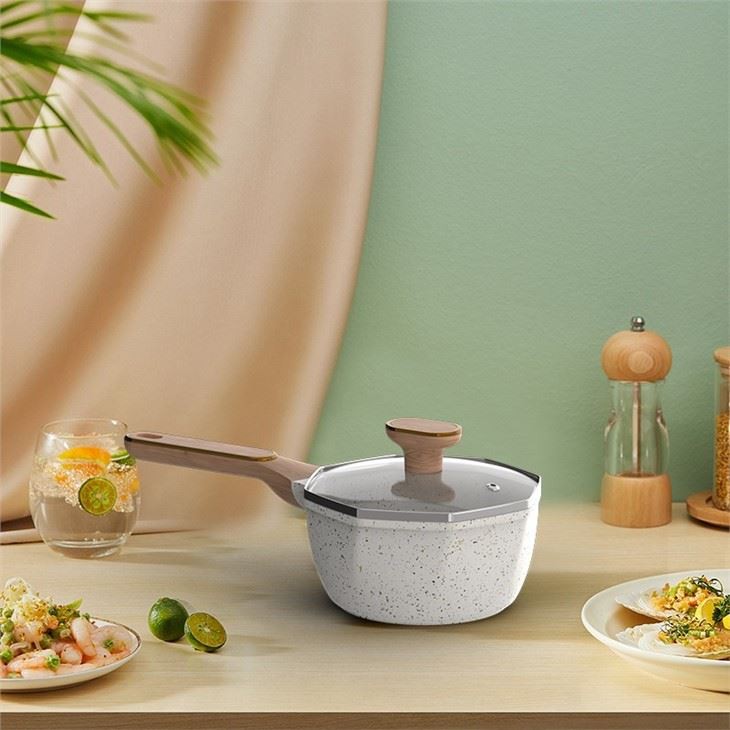 Octagon Non Stick Milk Pot