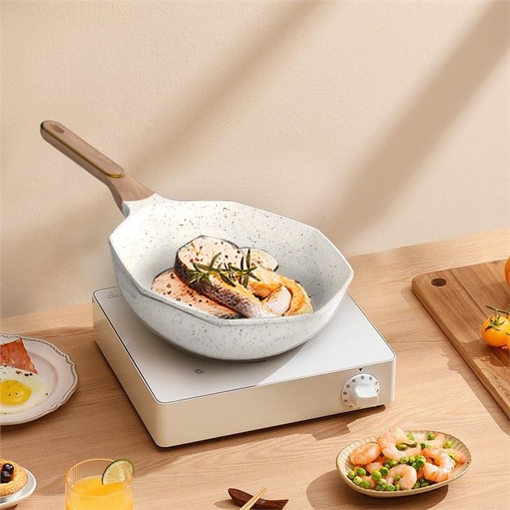 Octagon Pots Frying With Lid