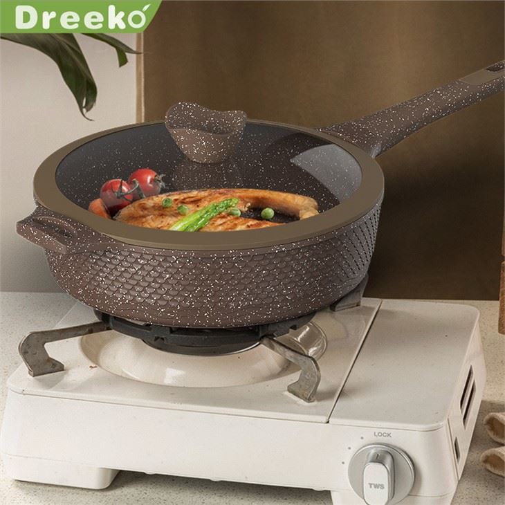 Minőségi serpenyő üveg fedéllel