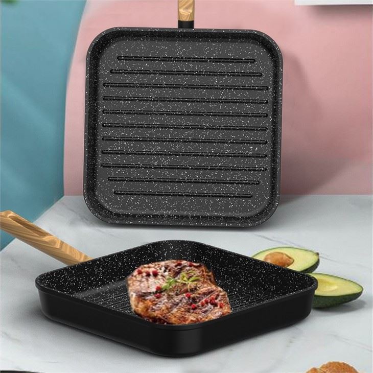 Rectangular Non Stick Wok Pan