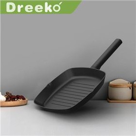 Bakelit nyéllel négyzet alakú grillserpenyő