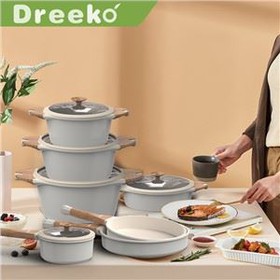 Öntött alumínium kerámia edénykészlet