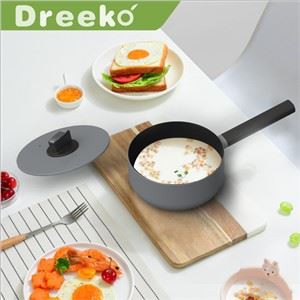 Szürke alumínium tejedény