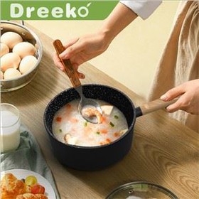 Tapadásmentes tejserpenyő hosszú fogantyúval