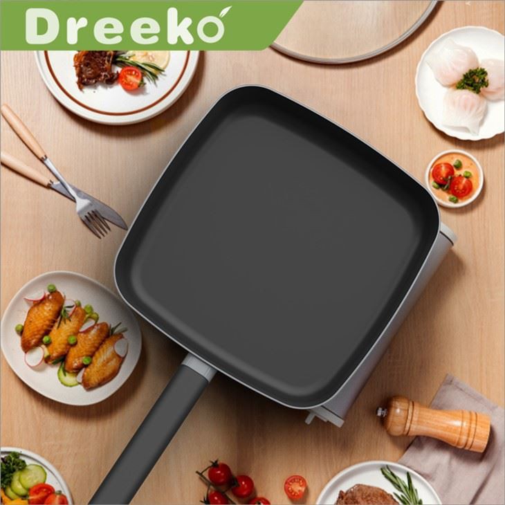 Négyzet alakú alumínium Tamagoyaki