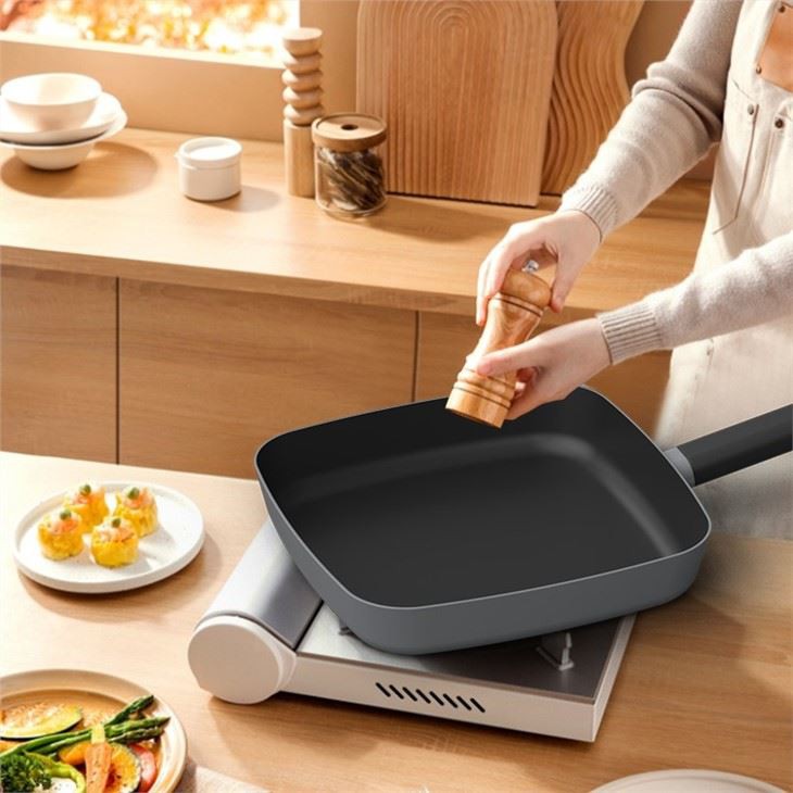 Square Aluminum Grill Pan