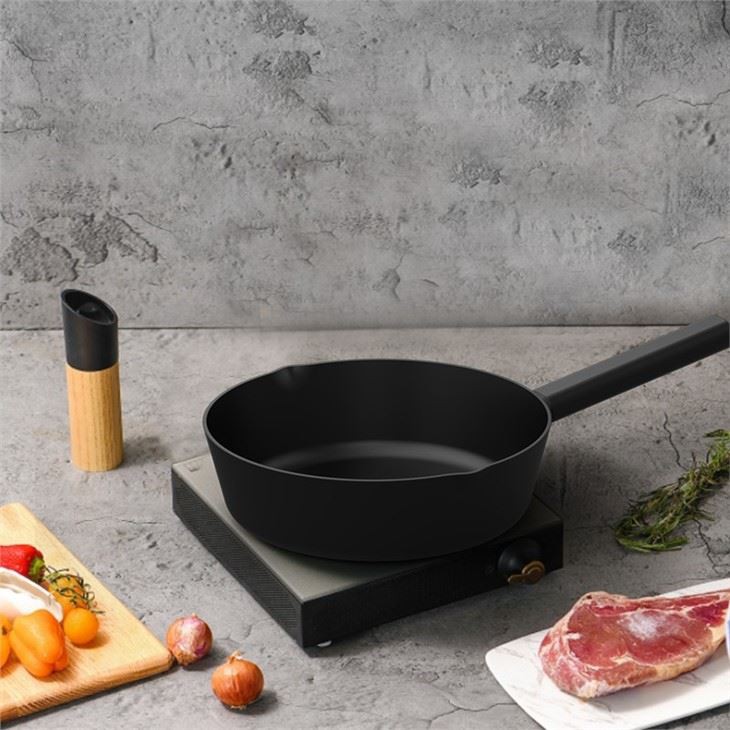 Stretched Deep Cooking Pan