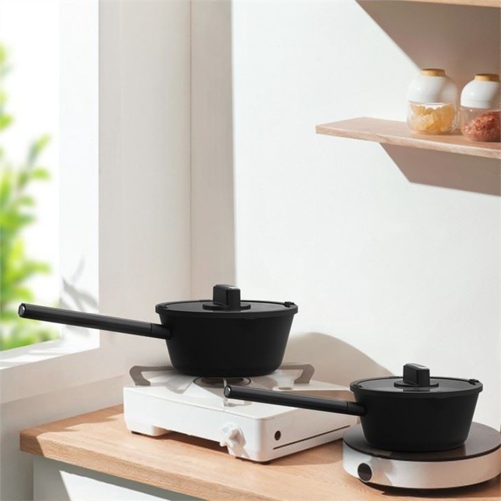 Stretched Milk Pan With Lid