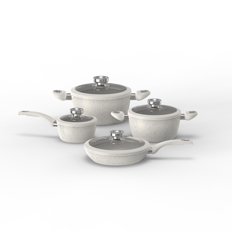 4 színes présöntvény 4-darabos készlet