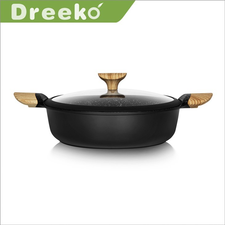 Die Cast Non Stick Cookware Set With Silicone Lid