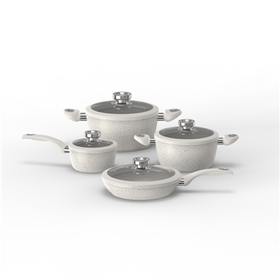 4 színes présöntvény 4-darabos készlet