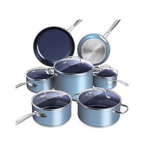 Egyedi színű kerámia alumínium edénykészlet