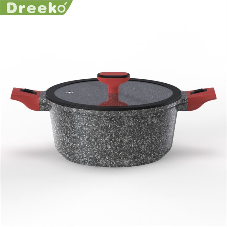 Cookware Utensils14-piece-set Marble Coating Pot Sets