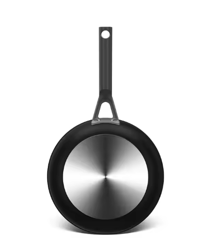 Dreeko Aluminium Nonstick Hot Red Point Frying Pan Anti Scratch Temperature Controlled