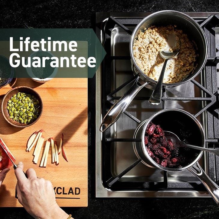 Kitchen Cookware Sauce Pan 16 18 20 22 cm Milk Pot Glass Lids With Stainless Rim