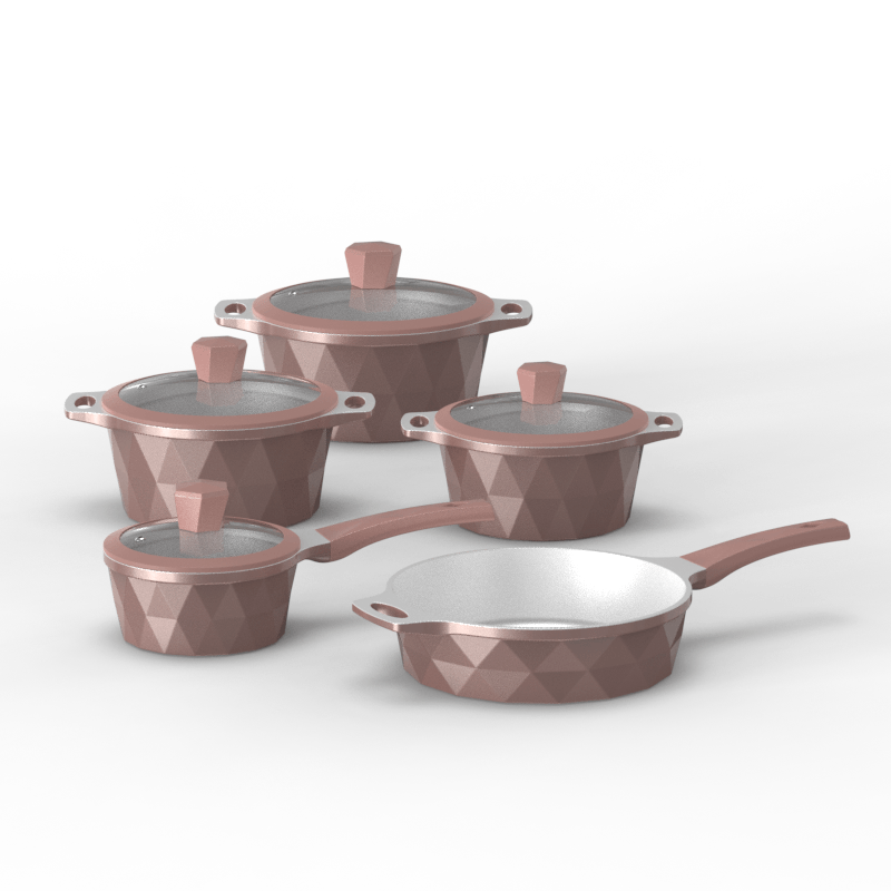 Kosárkészletek Diamond Die casting Pan készlet