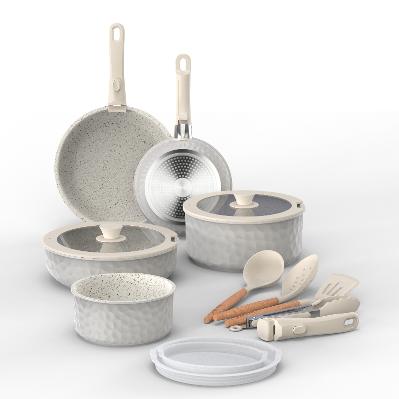 Dreeko levehető kalapács Design edénykészlet gyári Üdvözöljük OEM