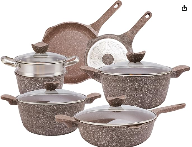 Konyha nonstick indukciós edénykészletek 11 darab