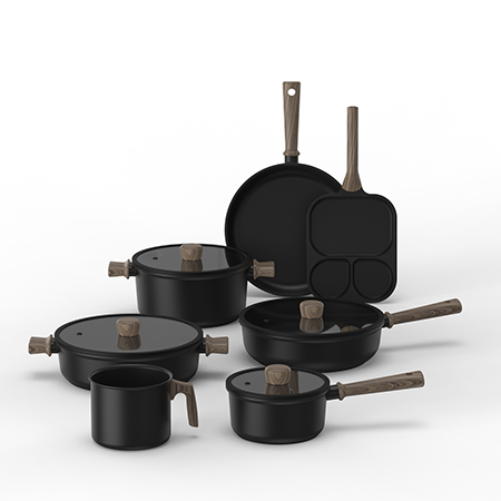 Modern edénykészlet, öntött-nem-mérgező