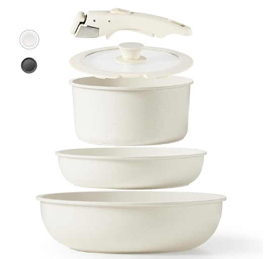 Cserélhető edények készlete a weclome all kályhát