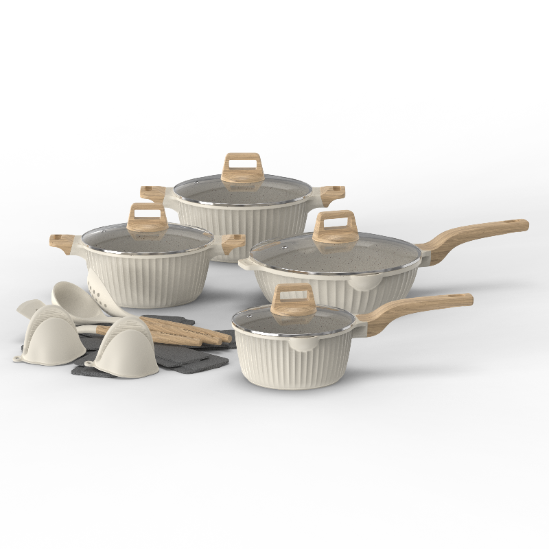 Dreeko függőleges csíkos öntés főzés bézs nagykereskedés új stílus