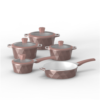 Kosárkészletek Diamond Die casting Pan készlet