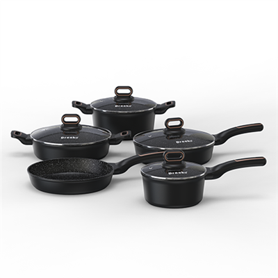 Kiváló-minőségű öntött alumínium edények-nem mérgező kerámia