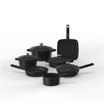 Alumínium fedél öntött 11 db-os készlet