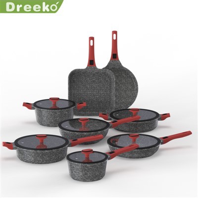 Edénykészletek{0}}márvány bevonóedénykészletek